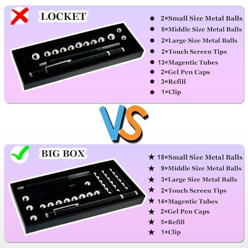 Fidget Pen Birthday Gifts For Men - Father Dad Gifts Stress Relief Toys Adhd Fidget Toys Magnetic Pen Teen Girl Boy Gift Trendy Stuff Teacher Appreciation Gift Cool Office School Desk Toy For Adults view 5