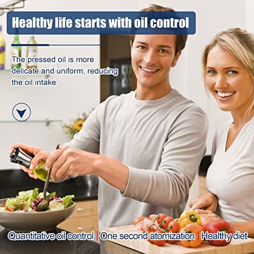 SAINSWIN Oil Sprayer for Cooking,Olive Oil Fine Mist Sprayer - 200ML Mister Bottle for Cooking, Baking, and Air Fryer - Avocado and Canola Oil Dispenser - Kitchen Gadget Essentials view 7