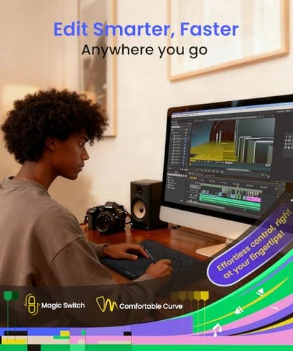 DIGIDRAW T610 Drawing Tablet 10x6 Inch, Paper-Like Graphics Tablet with 16384 Levels Battery-Free Stylus, 8 Shortcut Keys Art Pad for Painting, Illustration & OSU Gaming, Mac/PC/Android/Chromebook view 5