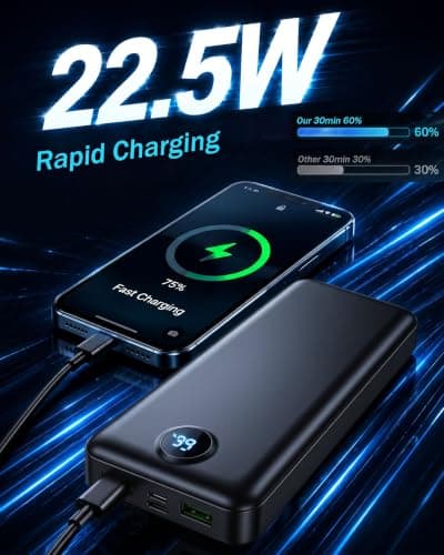 Portable Charger Power Bank 50000mAh Fast Charging External Battery Pack view 4