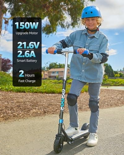 Gyroor Kids Electric Scooter 150W Motor LED Display H30Max view 5