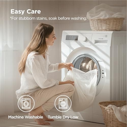 Bedsure Zipper Pillow Cases Queen, Cooling Pillow Cases Queen Size Set of 2, Rayon Derived from Bamboo Cooling Pillowcases for Hot Sleepers, Soft & PureWoven Pillow Covers, Dark Grey, 20x30 Inches view 6