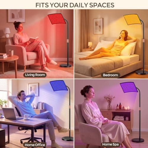 5 Color Red Light Therapy for Body Face, 660nm 850nm 465nm 600nm view 4