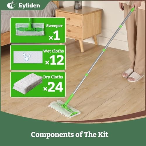 Eyliden Mop with 36 Wet & Dry Refills view 2