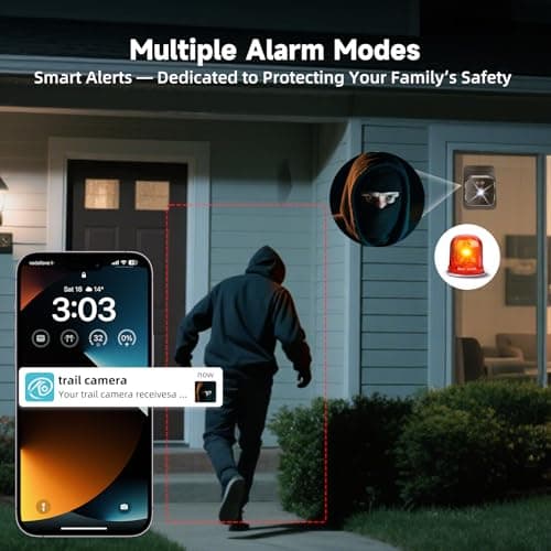 AXB Window Camera for Home Security: 2.4GHz&5GHz WiFi 4K Indoor Camera with Color Night Vision - Smart Motion Detection 24/7 Recording - Easy&Quick Install Includes 2 Multi-Angle Window Mounts view 5