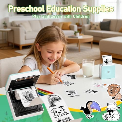 Phomemo Mini Sticker Printer, M02 Sticker Maker Machine view 5
