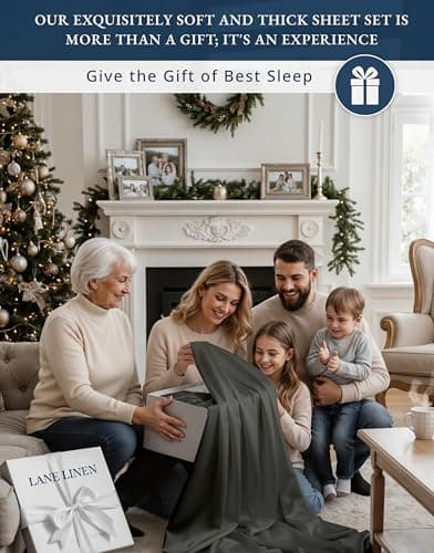 100% Egyptian Cotton Bed Sheets King Size – Silky Sateen Weave for Warm Winter Comfort, 15" Deep Pocket King Sheets, Naturally Breathable, Ultra-Soft Durable Hotel-Quality Luxury Bedding - Black view 3