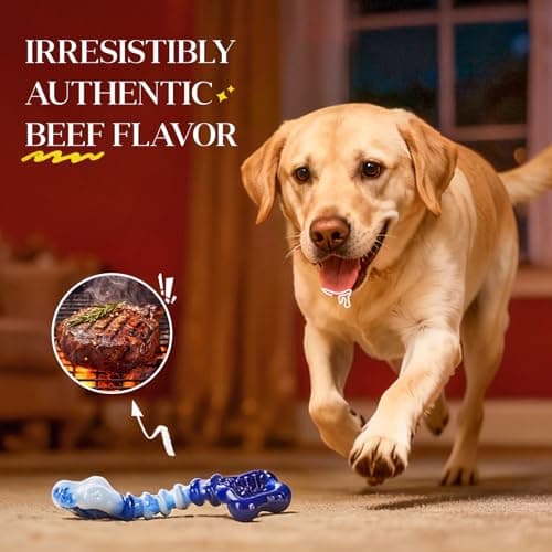 Kseroo Indestructible Dog Toys for Aggressive Chewers: 2-Pack Tough Chew Toy for Large Dogs, Heavy Duty Long-Lasting Dog Bones for Large Breed, Dog Toys to Keep Them Busy view 4