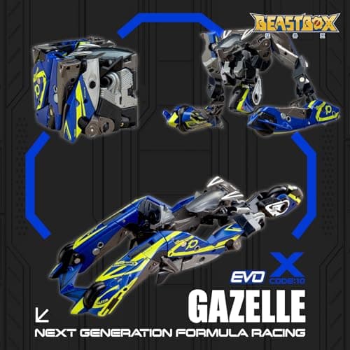 BEASTBOX INFINITYBOX IB-16 Deformation Toys Action Figure, Converting Toys in Mecha and Cube, Perfect Birthday Party Gift for Teens and Adults view 3