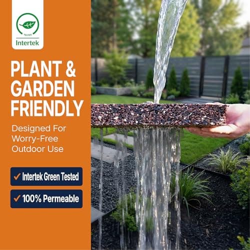 Shabebe Rock Glue for Landscaping 1 Gallon - Contractor Grade Mulch & Gravel Binder with Superior Grip, All-Weather Resistant, Stronger Hold & Long-Lasting for High-Traffic Walkways, Pebble view 5