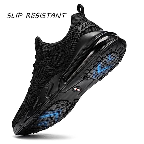 LARNMERN Men Non Slip Work Sneakers Water Resistant Food Service Zapatos Trabajo Antideslizantes Walking Shoes Waterproof Shoes Slip-on view 4