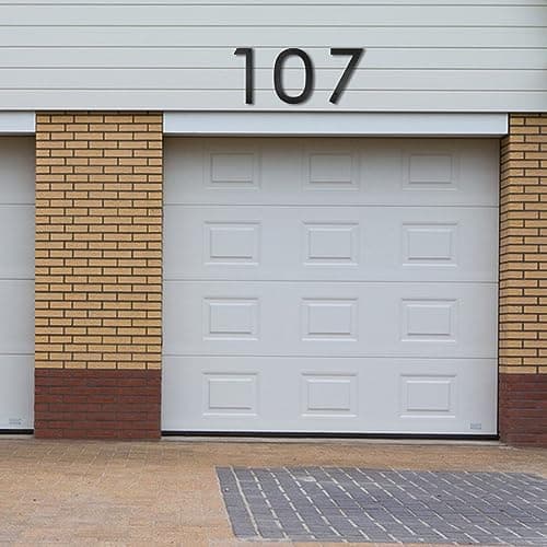10 Inch Floating Black House Number for Outside | Large House Numbers Modern | Address Number/Door Garage Gate |911 Visibility Signage (9) view 6