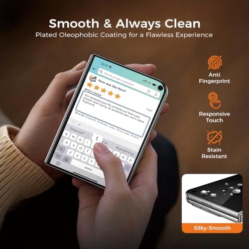 Zeniss NeverBreak 9H+ Hardness for iPhone Duo Screen Protector 12FT Military Grade Protection (Scratch, Shatter, Drop Resistance) Duo Tempered Glass Full Edge Coverage Case Friendly 2 Pack view 5