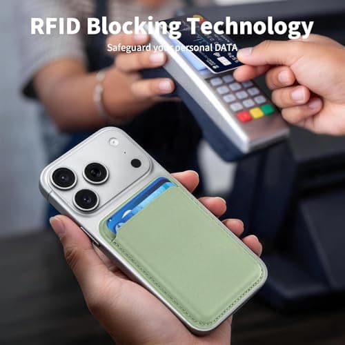 Magnetic Wallet Cell Phone Card Holder for Phone Case with Mag-Safe view 6