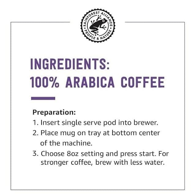 Amazon Brand - Solimo Dark Roast Coffee Pods, Compatible with Keurig 2.0 K-Cup Brewers 100 Count(Pack of 1) view 6