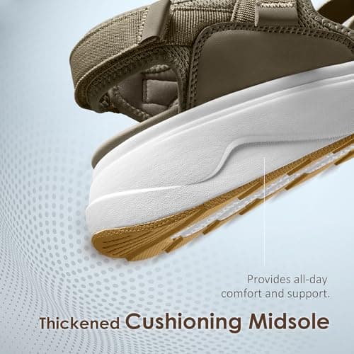 Vilanva Womens Orthopedic Walking Sandals with Comfortable Arch Support Recovery Sport Relief Plantar Fasciitis Outdoor Hiking Adjustable Strap Platform Cushion Hiking Water Sandals for 2026 Summer Trendy Outfits view 5