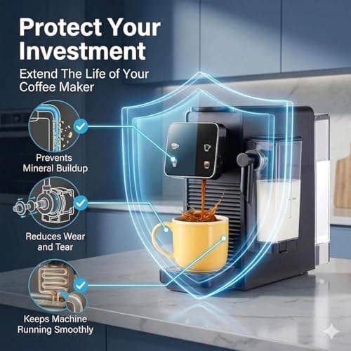 Coffee Machine Cleaner & Descaler Tablets – 24 Count Coffee Maker Cleaning Tablets for Espresso & Drip Machines, Compatible with Keurig, Nespresso, Breville & More view 6