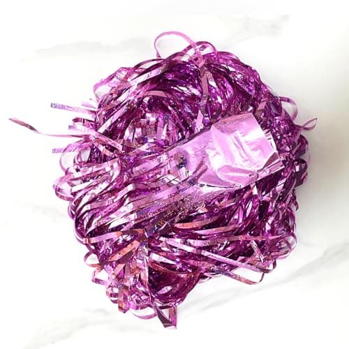 Pink Purple Laser Tinsel Glitter Foil Fringe Curtain Birthday Party Streamers Backdrop Decorations Photo Booth Theme Bachelorette Graduation Decor view 6