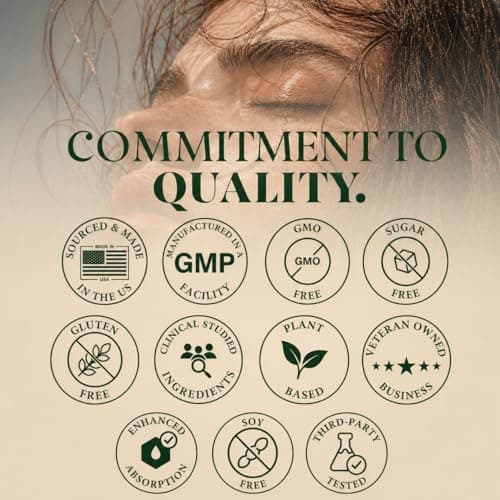 Organic Peruvian Black Maca Root Capsules - 1,500mg 40X Strength with Ashwagandha & Fenugreek - 3-in-1 Adaptogen Complex for Women & Men - Non-GMO Vegan (60 Ct) view 6