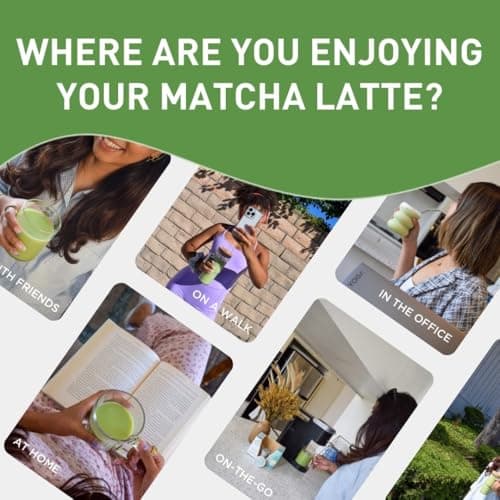 Aiya Creamy Matcha Latte Pods - Authentic Matcha with Rich Notes of Vanilla, Convenient Single-Serve Pods (10 Count, Sweetened) view 5
