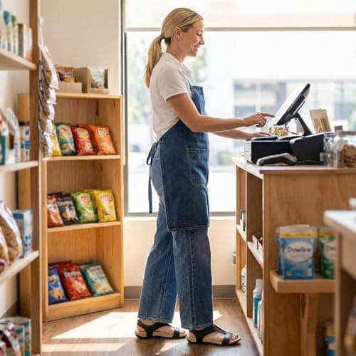 Athlefit Orthopedic Sandals for Women Comfortable Beach Orthotic Sandals with Arch Support view 2