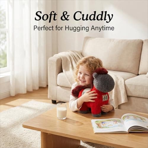 LXYUNKJ 2026 Year of The Horse Stuffed Animals Plush Soft Plushie Toys - Mascot Doll Toys Zodiac Decor, Super Cute Plush Soft Toy for Adults, Kids and Families Gifts (16" Chì Tù) view 3