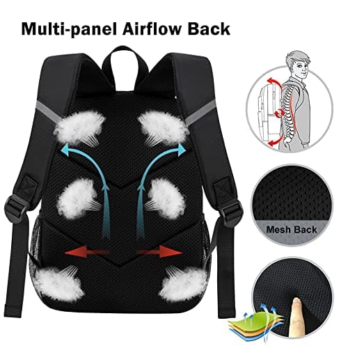 KCY Preschool Backpack for Toddler Boys, Kids School Bag, Ages 3 to 8 years old, Mini Backpacks for Kindergarten, Travel, Black view 5