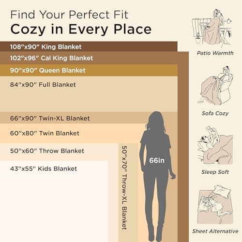 Bedsure GentleSoft Fleece Bed Blankets Queen Size Grey - Soft Warm Spring Blanket Lightweight Cozy Anti-Static Microfiber, Room Home Decor Gifts for Women and Men, 90x90 inches view 6