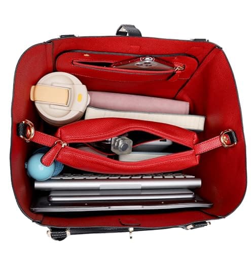 sqlp Large Work Tote Bag for Women Designer Purses and Handbags Big Bucket bags Womens Travel Shoulder Bag view 6