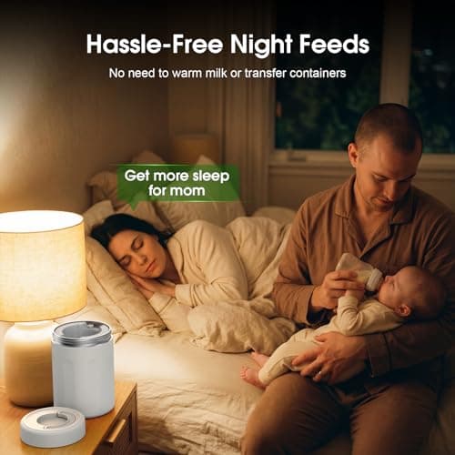 NesveCit Portable Breast Milk Cooler, 24H Chill Medical-Grade 316L Stainless Steel, 2-in-1 Breastmilk Cooler Bottle & Thermos with Leakproof Storage Bottle, No Ice Needed for Travel/Work, 10oz, Beige view 6