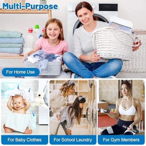 Dntorx 3 PCS Durable Honeycomb Mesh Laundry Bags for Delicates with Zipper, Reusable Laundry Bag Mesh Wash Bags for Washing Machine for Clothes, Shoes, Socks, Underwear, Bra (M + L + XL, White) view 3