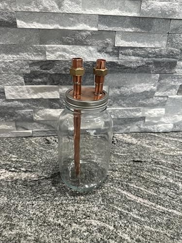 CoProof Mason Jar Thumper Alcohol Distill Moonshine Thump Keg 1/2 Gallon A12 view 4