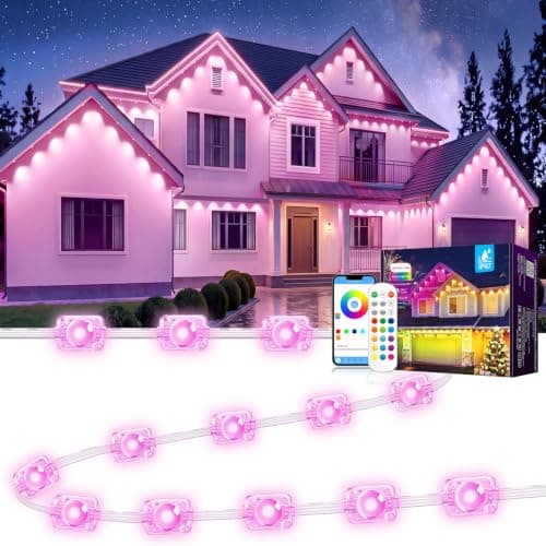 200FT RGB Permanent Outdoor Eaves Lights — image 1