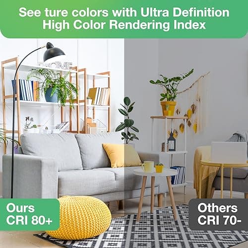 DEGNJU LED Light Bulbs 60W Equivalent, A19 Light Bulb Daylight 5000K 800LM 8.5 Watt, Non-Dimmable Standard Light Bulbs E26 Medium Base, 24 Pack view 6