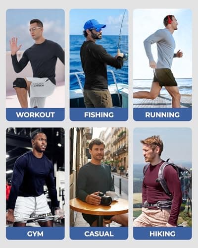 LalaHooK Long Sleeve Shirts for Men view 2