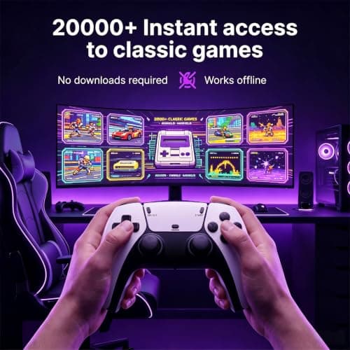 Retro Gaming Console view 3