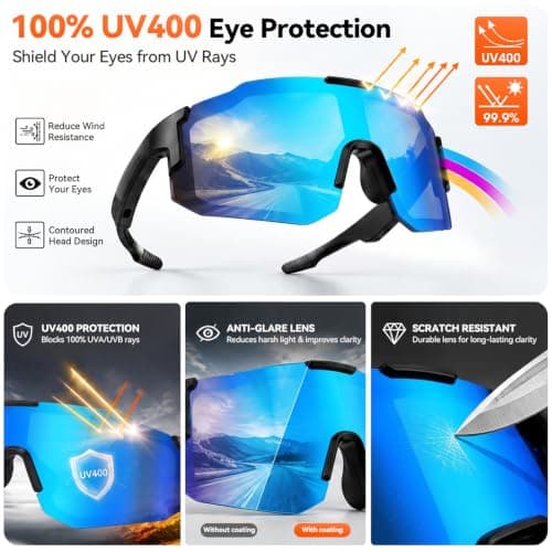 Smart Sport Glasses with Open-Ear Audio for Cycling, Running & Hiking view 5