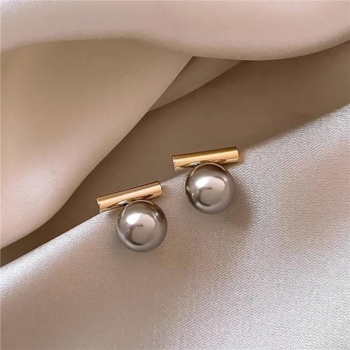 Hoop Earring Sterling Silver 40mm Plated Gold/Silver Trendy Earrings for Women 2024 Lightweight Hypoallergenic Earrings view 2