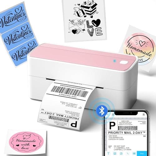 Phomemo Bluetooth Thermal Label Printer, 241BT Label Printer & 20Pcs Labels — image 1