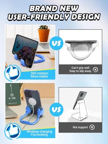 Stocking Stuffers for Teen Boys Men Adult Gifts Thumbs Up Lazy Phone Stand view 5