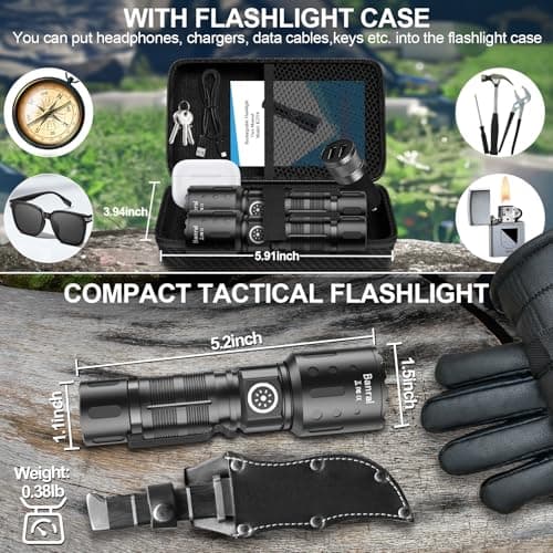 Rechargeable Flashlights High Lumens,Super Bright Small Powerful Flashlight view 2