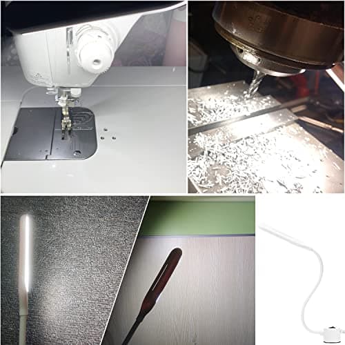 AMAZING POWER Sewing Machine Light, Bright Daylight Magnetic Mount Work Light with Flexible Silone Coating Gooseneck for Sewing Machine, Craft, Workbenches, Lathe, Drill Presses, Music Stands view 7