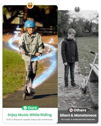 Gyroor Kids Electric Scooter 150W Motor LED Display H30Max view 4