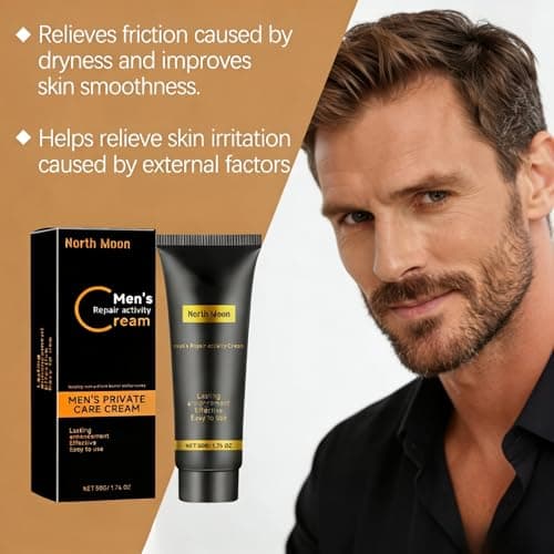 LECRAVONIC Performance Cream,Men's Repair Activity Cream,Advanced Skin Body Butter for Men,Enhancement Intimate Cream,Lmprove Vitality,Regain Confidence,Refreshing Lightweight Formula for Daily(2PCS) view 2