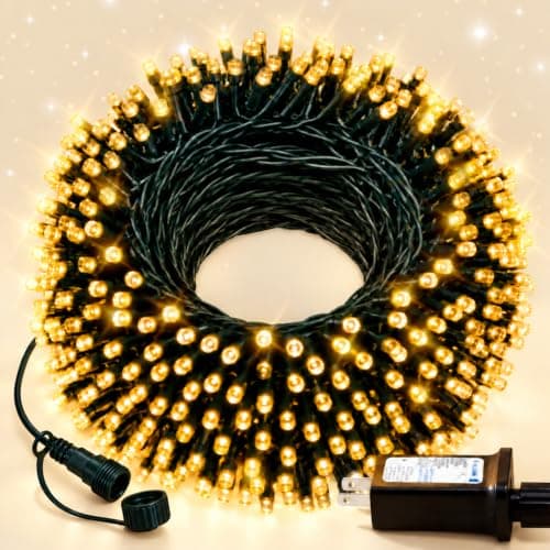 100ft Warm White String lights for Christmas — image 1