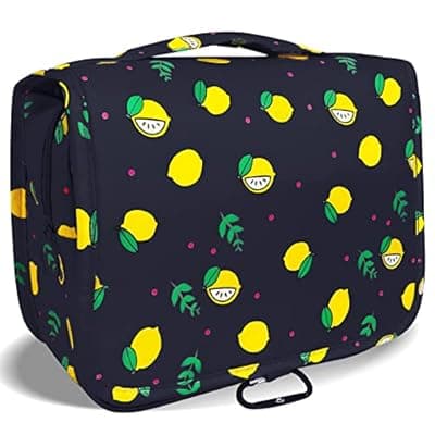 LAKIBOLE Toiletry Bag Multifunction Cosmetic Bag Portable Makeup Pouch Waterproof Travel Hanging Organizer Bag for Women Girls