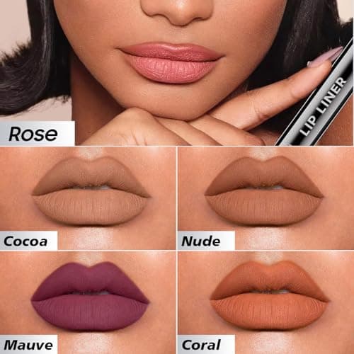 Anguishil Lip Stain Peel Off - Long Wear Lip Stain Peel Off lip liner, Waterproof & Transfer-Resistant, Smudge-Proof & Precise Application, One-Peel Finish, for All-Day Color Hold (#03 Rose) view 5