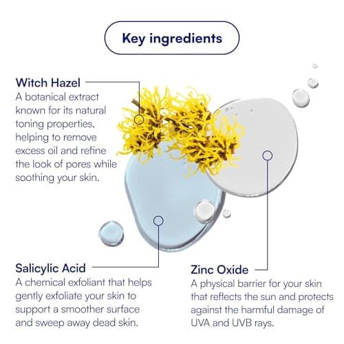 Bliss Block Star Clarifying Daily Mineral Sunscreen Broad Spectrum SPF 30, Blendable Pore Safe Formula for Blemish Prone Skin with Salicylic Acid and Witch Hazel, 1.4 Fl Oz view 5