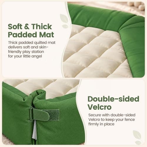 TinyThirve Baby Gym Play Mat, 4-in-1 Washable Tummy Time Mat & Ball Pit view 6