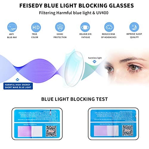 FEISEDY Lightweight Rimless Titanium Stainless Steel Anti-Blue Light Reading Glasses B2686 view 7